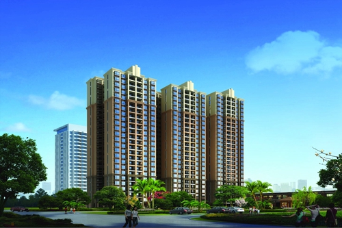 建業(yè)花園里海景房增紙空間分析4